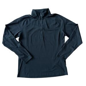 KJUS Men’s Trace Midlayer Half-Zip Pullover Black 50/M